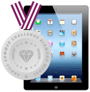 Skrill Summer Challenge - Gyémánt VIP státusz és iPad 16GB