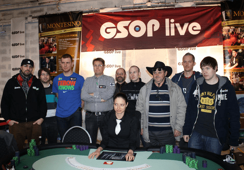 GSOP Live Salzburg döntő asztal